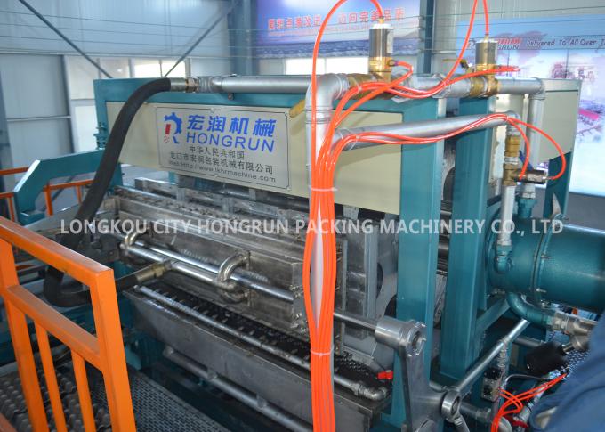 Máquina electrónica automática de la bandeja del huevo de la celulosa de los productos con la línea de sequía